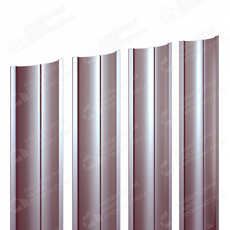 Штакетник Barrera Grande 128 мм  (прямой) 0,4мм RAL 3005