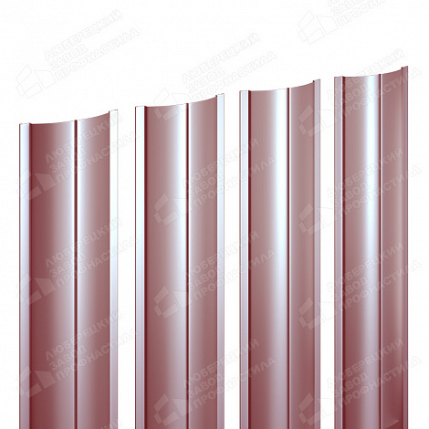 Штакетник Barrera Grande 128 мм  (прямой) 0,5мм RAL 3011