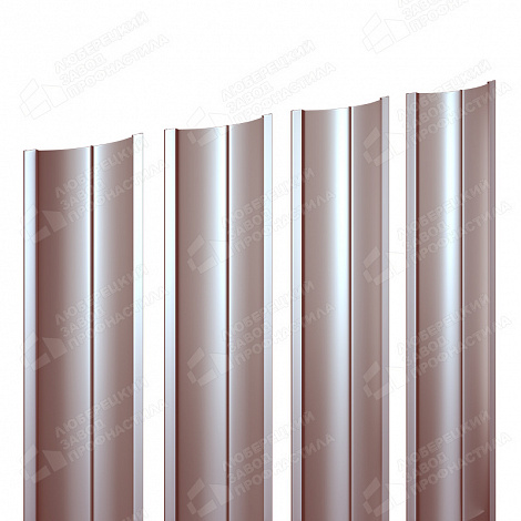 Штакетник Barrera Grande 128 мм  (прямой) 0,5мм RAL 3009